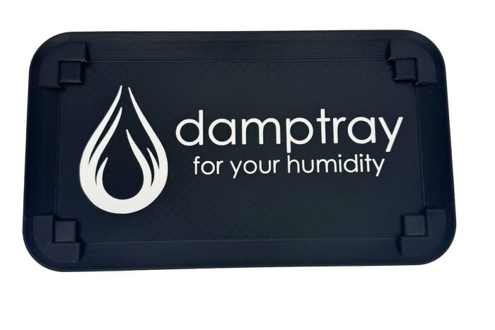 damptray stahlblau