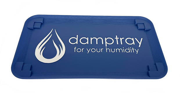 Damptray blau